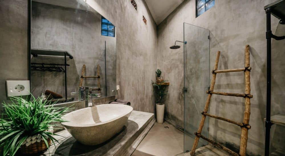 Tierrafino Stone tadelakt kalkpleister badkamer